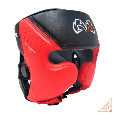 Шлем боксерский Rival RHG10 Intelli-Shock Черно-красный