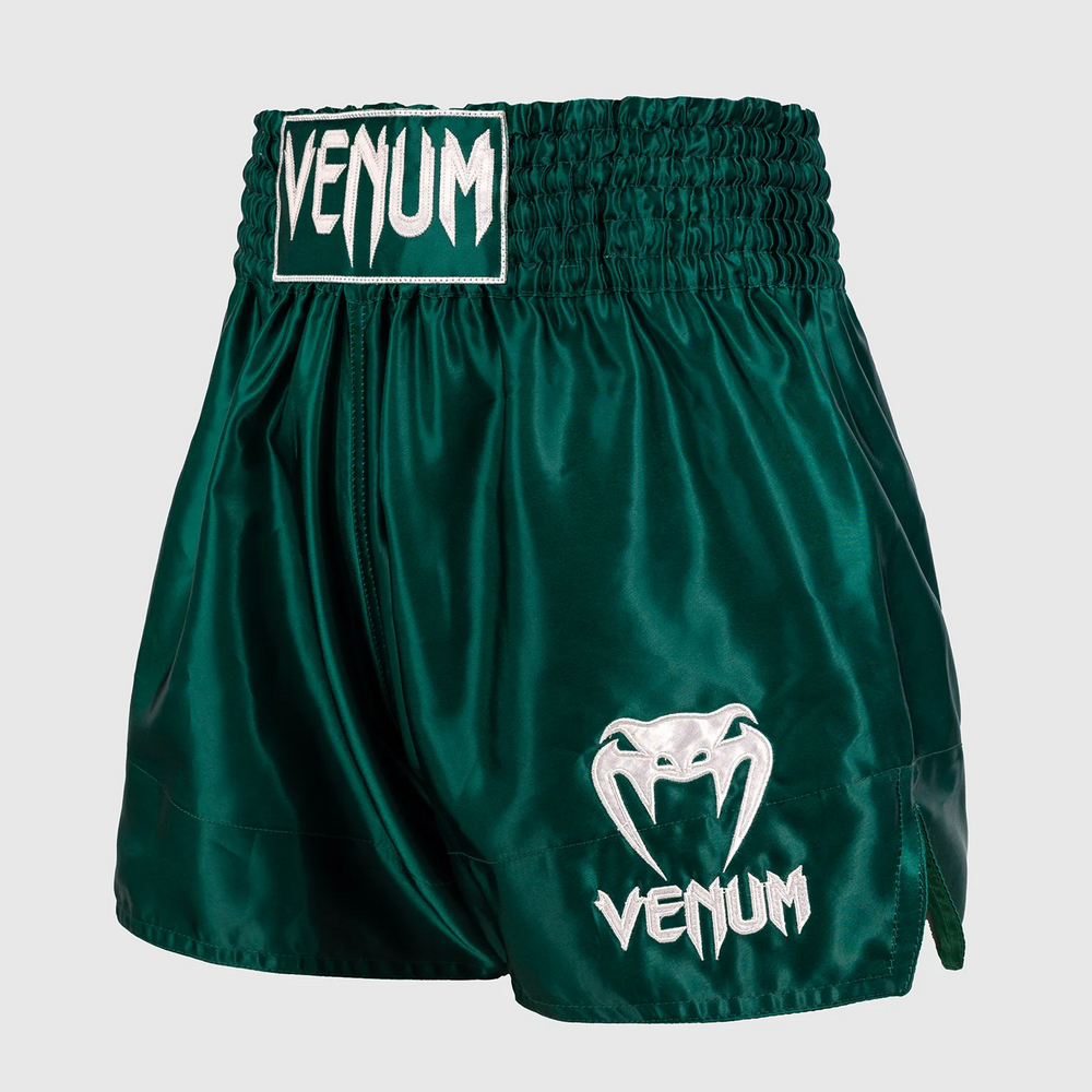 Шорты для Muay Thai Venum Classic Темно-зеленые