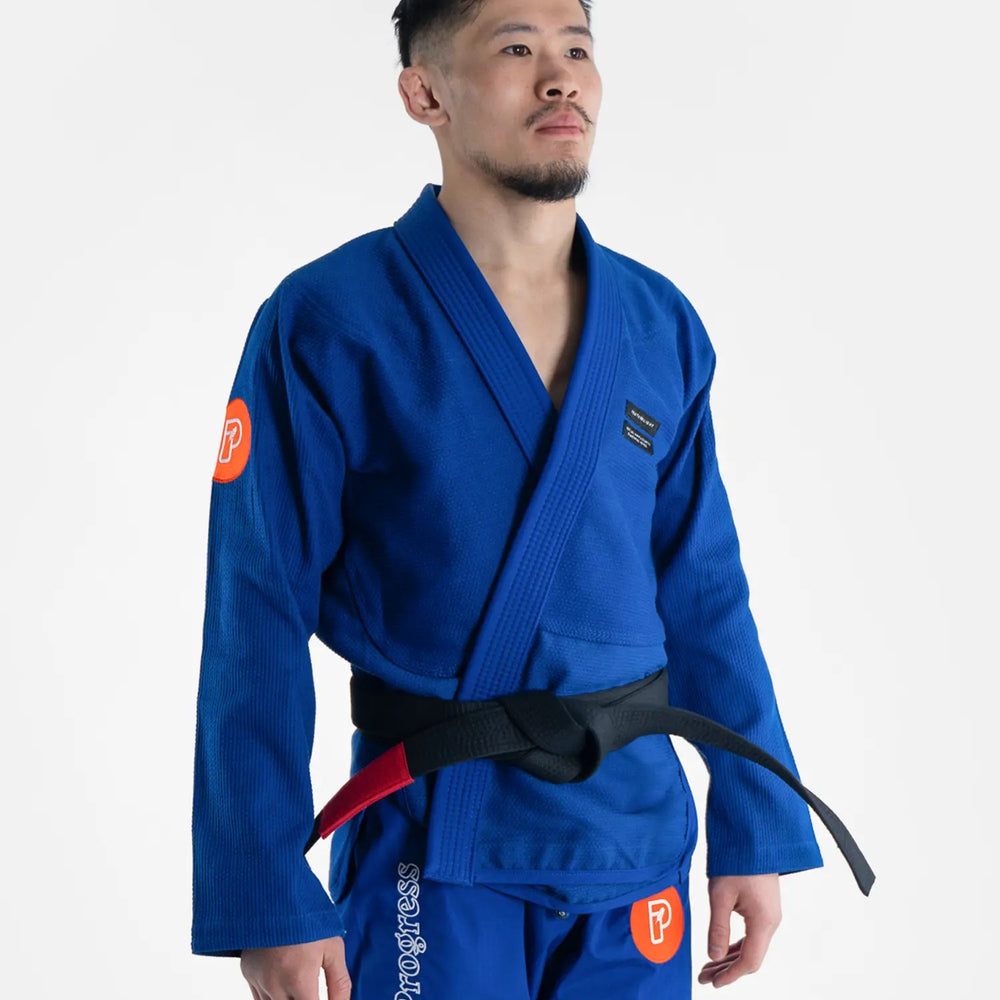 Кимоно/ГИ Progress BJJ Featherlight Lightweight Competition Синее