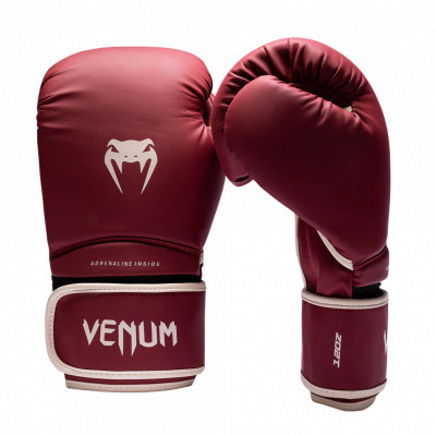 Перчатки боксерские Venum Contender 1.5 Бордовые