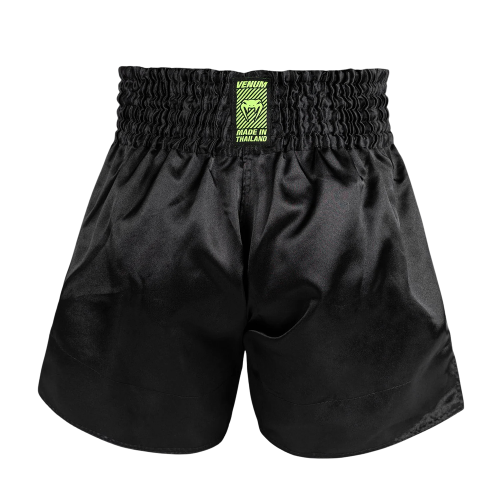 Шорты для Muay Thai Venum Classic Evo Черные-неон