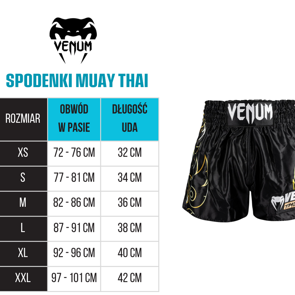 Шорты для Muay Thai Venum Classic Evo Черные-неон