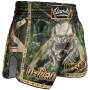 Шорты для Muay-Thai 8 Weapons Bone Island Olive 