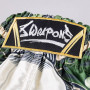 Шорты для Muay-Thai 8 Weapons Bone Island Olive 