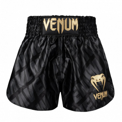 Шорты для Muay Thai Venum Contender XT Черно-золотые