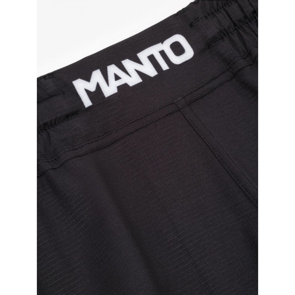 Шорты для MMA MANTO LOGO DUAL Черные
