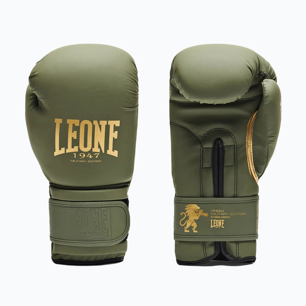 Боксерские перчатки Leone B&W Military Edition