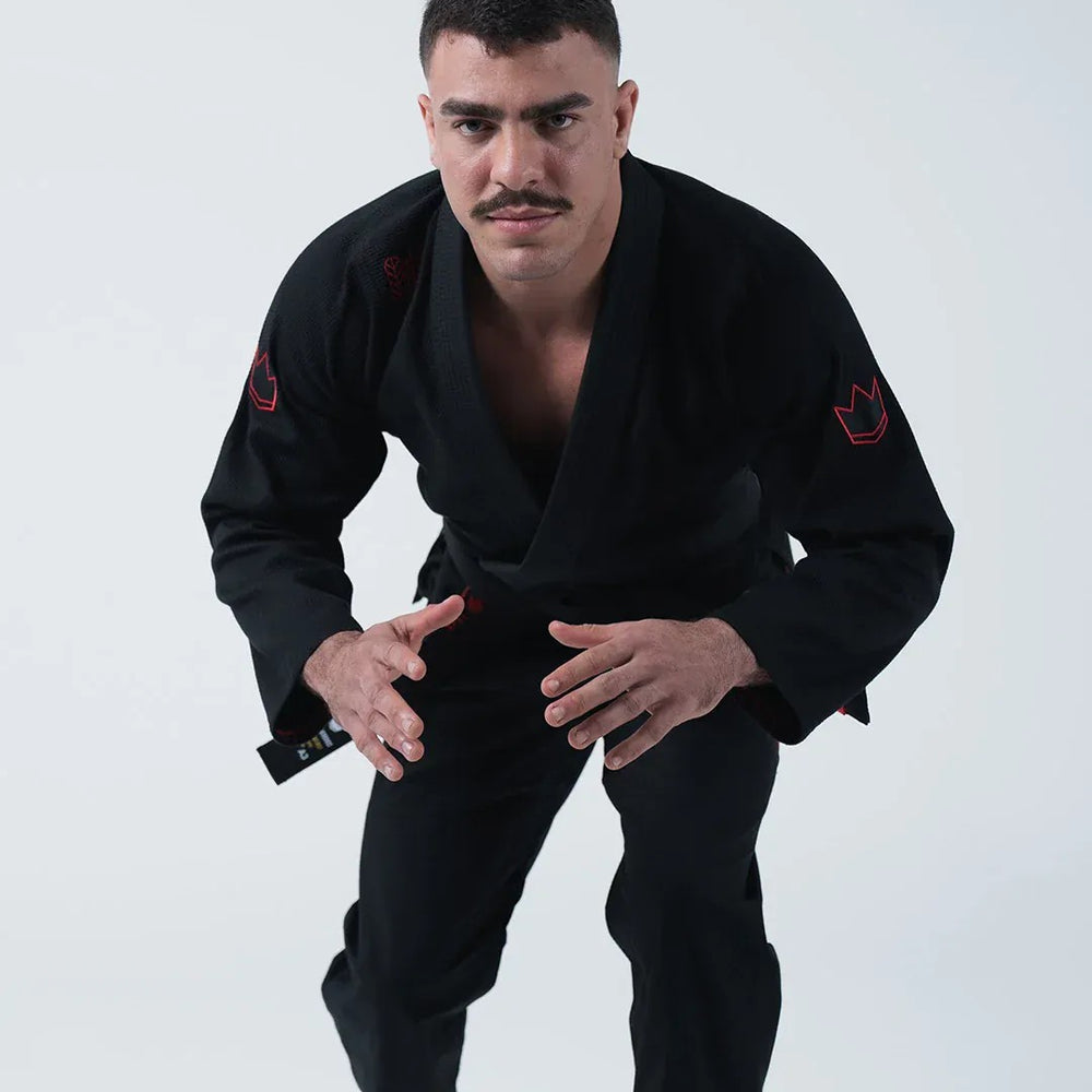 Кимоно для BJJ Kingz Ultralight 2.0 New Черное 