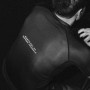 Рашгард с коротким рукавом MANTO VARSITY Черный