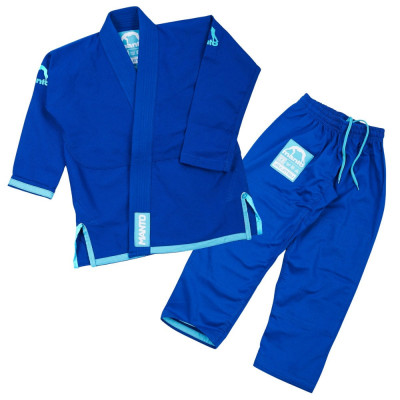 Детское кимоно для BJJ MANTO Junior 2.0 Синее