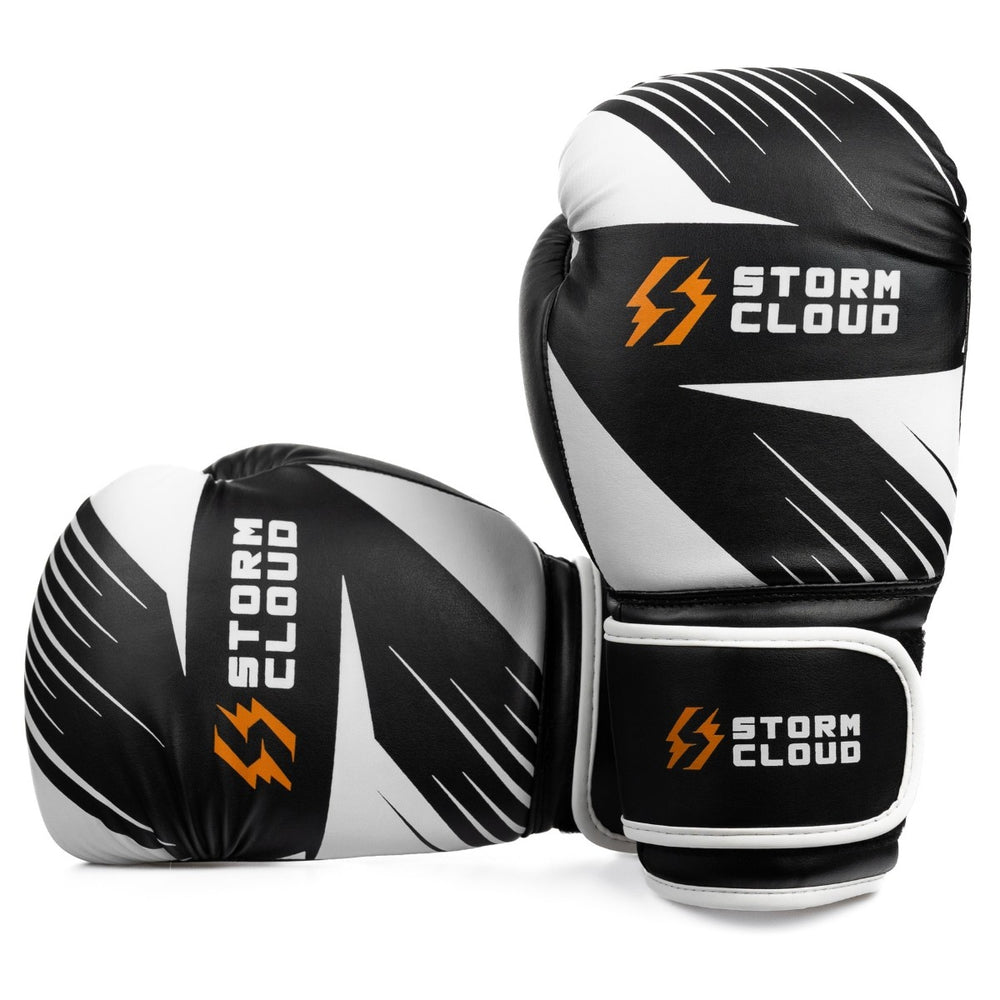 StormCloud Боксерские перчатки Lynx 2.0 черно-белые