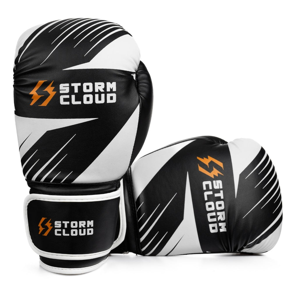 StormCloud Боксерские перчатки Lynx 2.0 черно-белые
