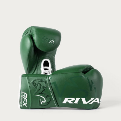 Боксерские перчатки Rival RFX-Guerrero Pro Fight HDE-F Зелёные