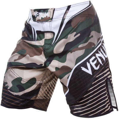 Шорты MMA Venum Camo Hero Зелено/Коричневые