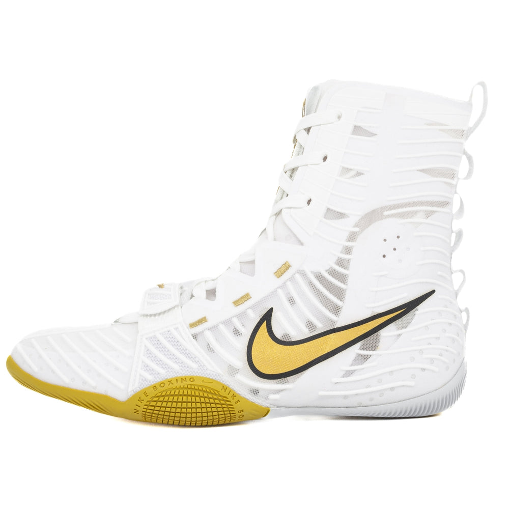 Боксерки Nike HyperKO 3 Бело-золотые