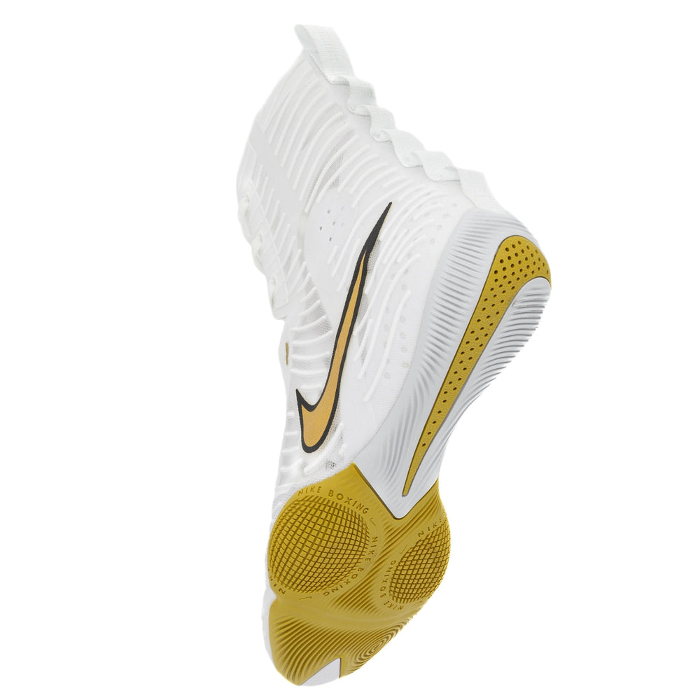 Боксерки Nike HyperKO 3 Бело-золотые