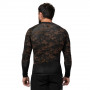 Рашгард Pitbull Hex Camo Hilltop с длинным рукавом песочный