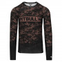 Рашгард Pitbull Hex Camo Hilltop с длинным рукавом песочный