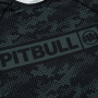 Рашгард Pitbull Hex Camo Hilltop с длинным рукавом оливковый