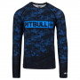 Рашгард Pitbull Hex Camo Hilltop с длинным рукавом синий