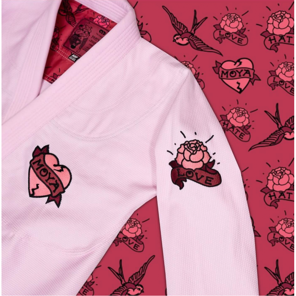 Кимоно/Ги BJJ Мoya Brand Love Hate Pastel