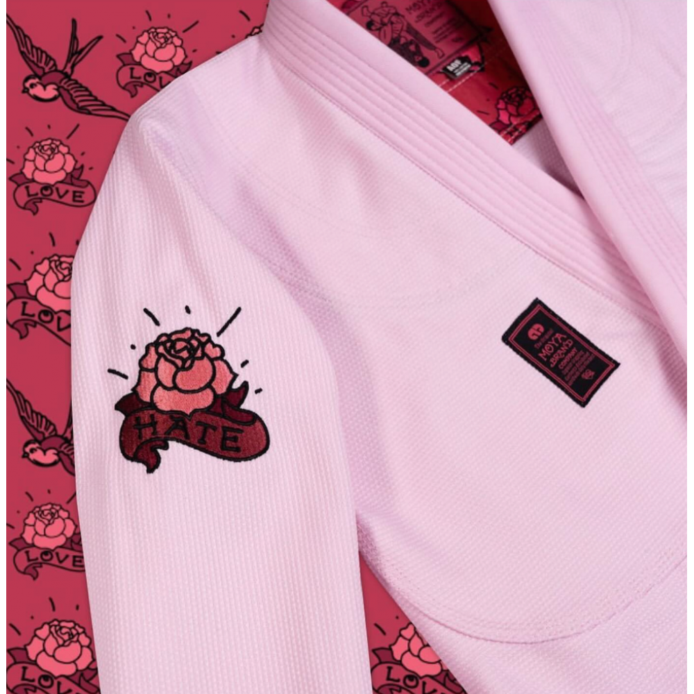 Кимоно/Ги BJJ Мoya Brand Love Hate Pastel