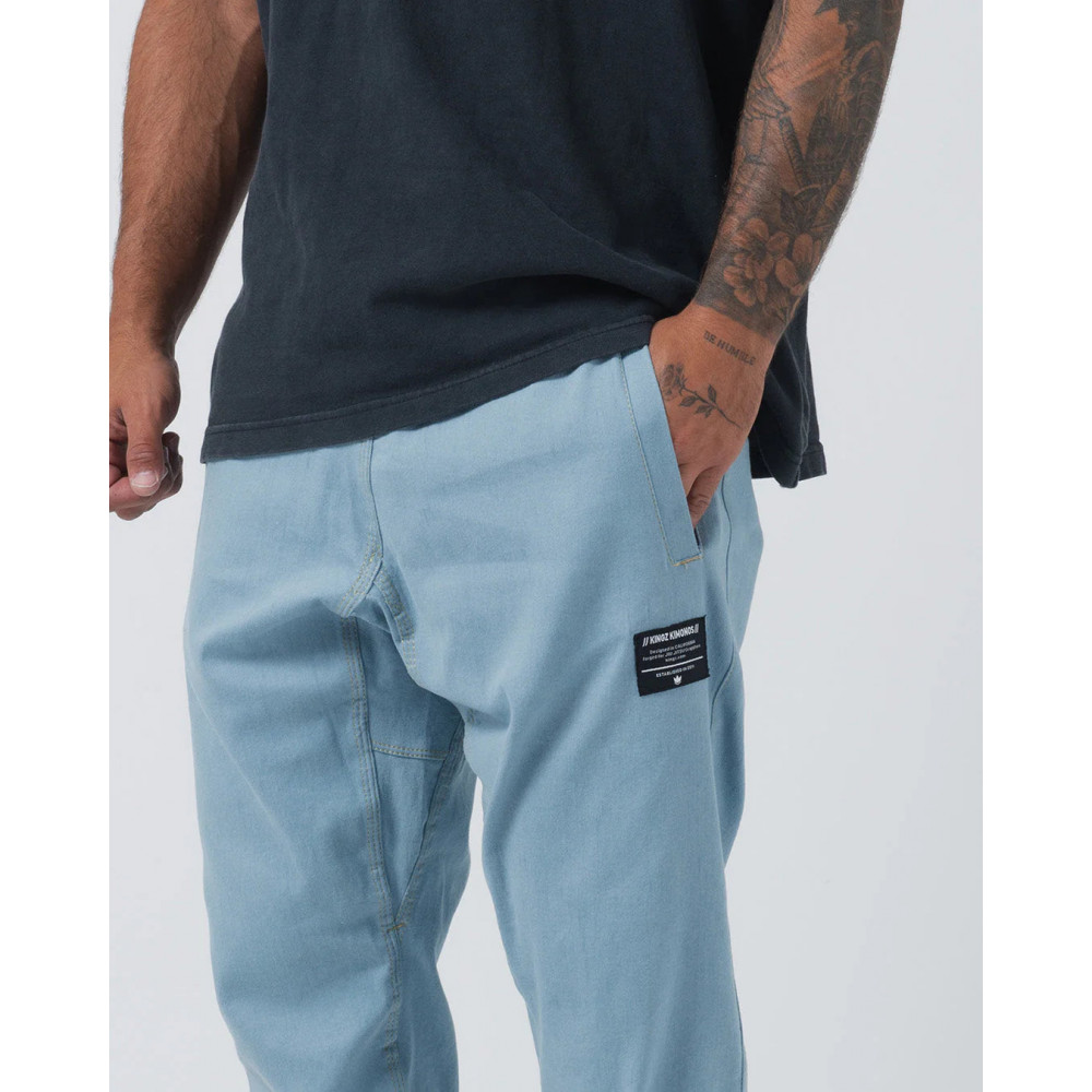 Штаны Kingz Casual Denim Голубые