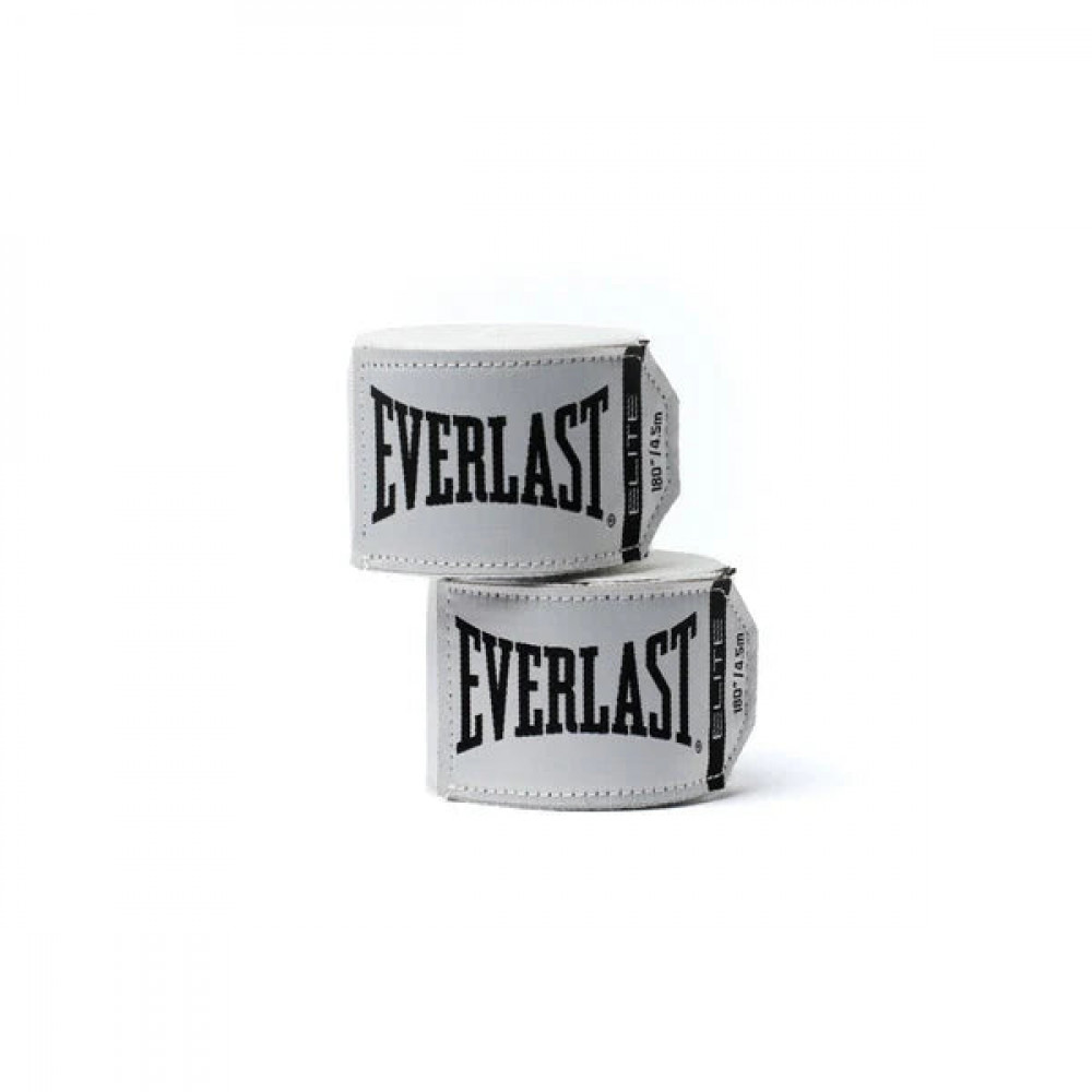 Боксерские бинты Everlast Elite белые 4,5 м