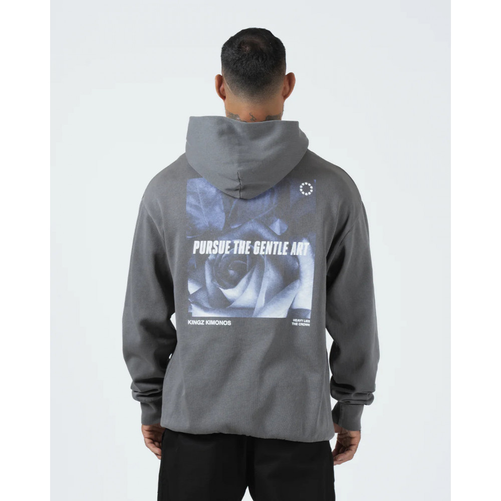 Худи Kingz Gentle Art Серый