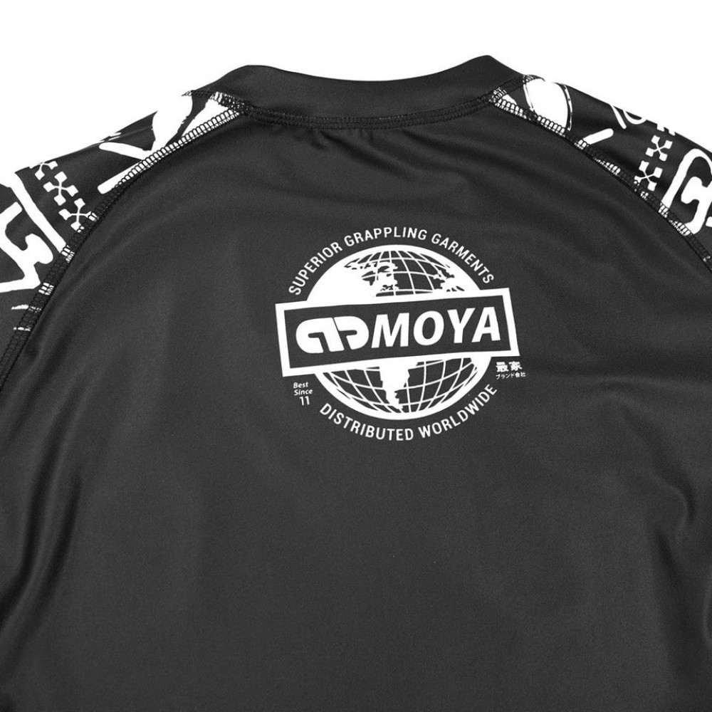 Рашгард Mohi Koa Black с коротким рукавом Чёрный 