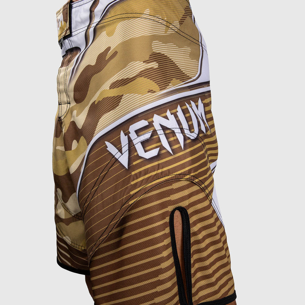Шорты для ММА Venum Camo Hero бежево-коричневые