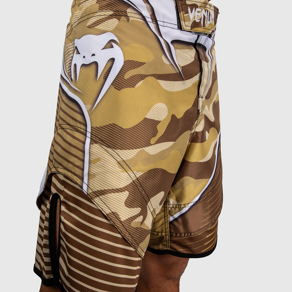 Шорты для ММА Venum Camo Hero бежево-коричневые