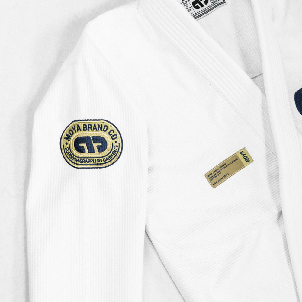 Кимоно для BJJ Moya Brand 26 Flagship Белое