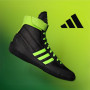 Борцовки Adidas Combat Speed 4 Черно-зеленые