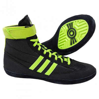 Борцовки Adidas Combat Speed 4 Черно-зеленые