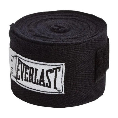 Бинты боксерские Everlast Core Черные 