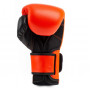 Боксерские перчатки Powerlock PU от Everlast красно-черные