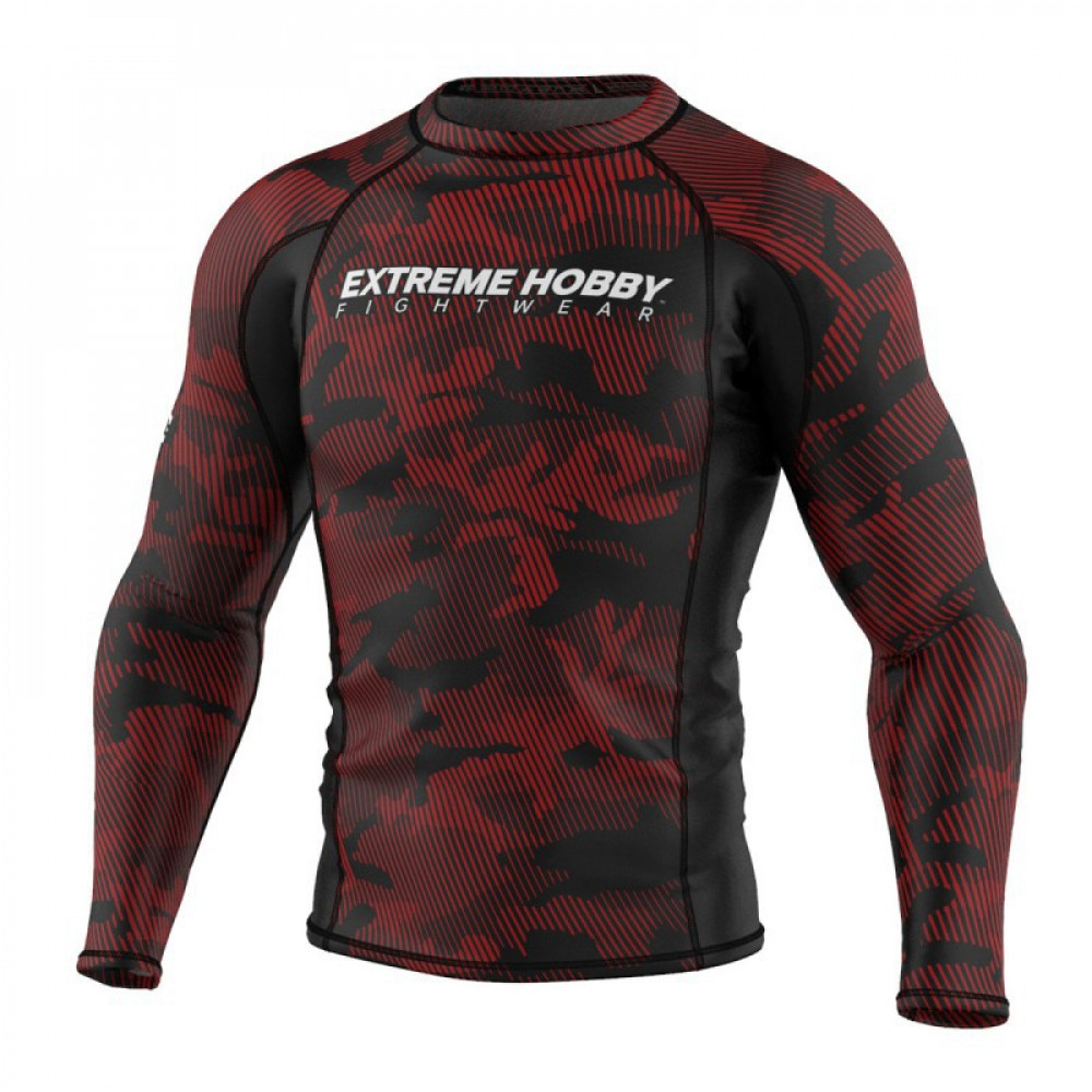 Рашгард с длинным рукавом Extreme Hobby Havoc Красный