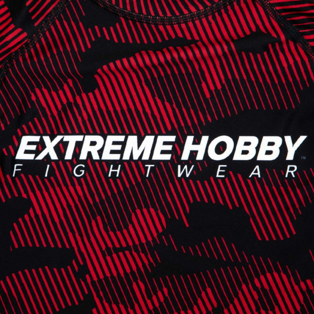 Рашгард с коротким рукавом Extreme Hobby Havoc Красный