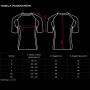 Рашгард Extreme Hobby Iron Force с коротким рукавом Черно/Белый