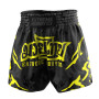 Шорты для Muay Thai Extreme Hobby Muay Thai Black Panther Черно-желтые