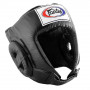 Боксерский шлем Fairtex HG1 черный