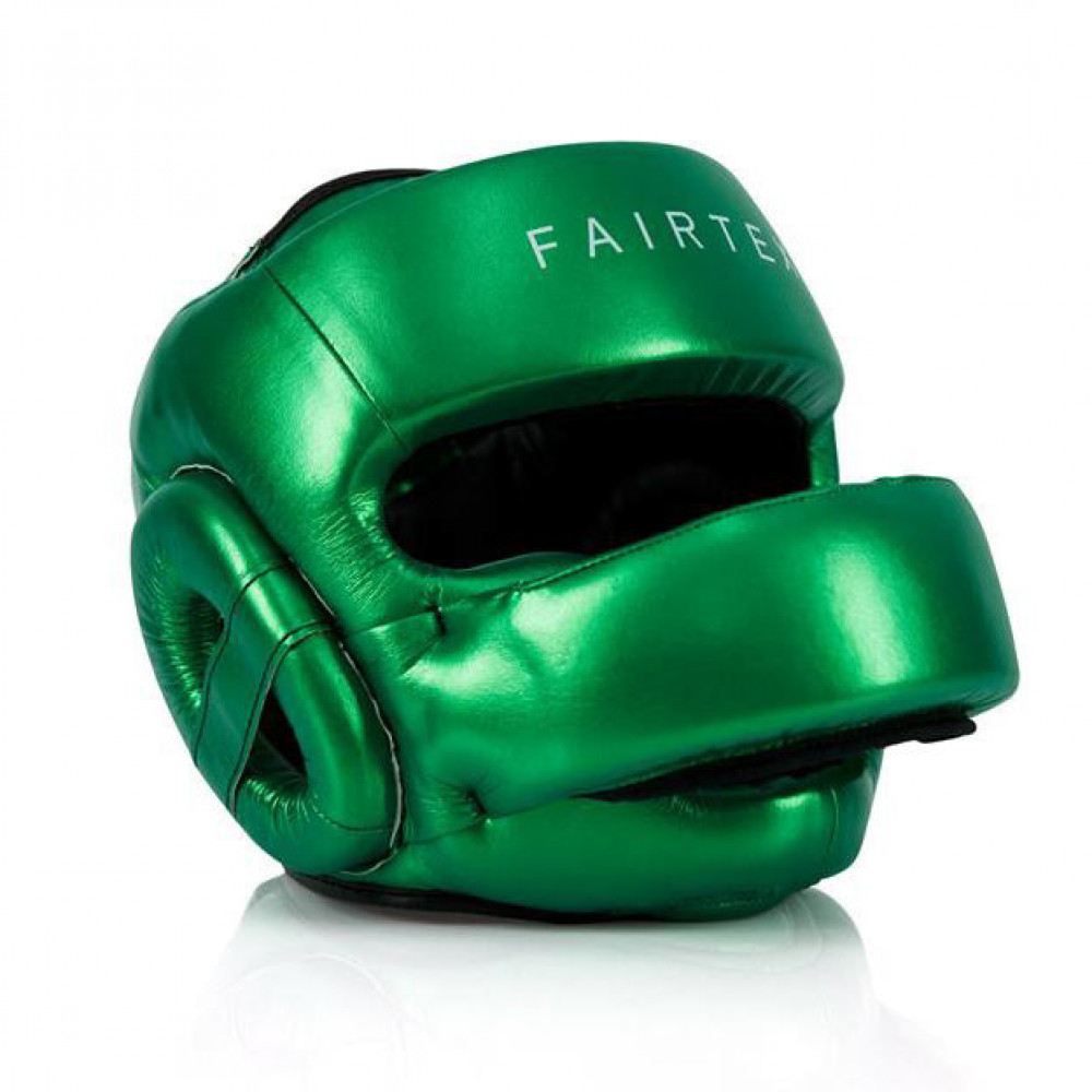 Боксерский шлем для спаррингов Fairtex HG17 Зеленый