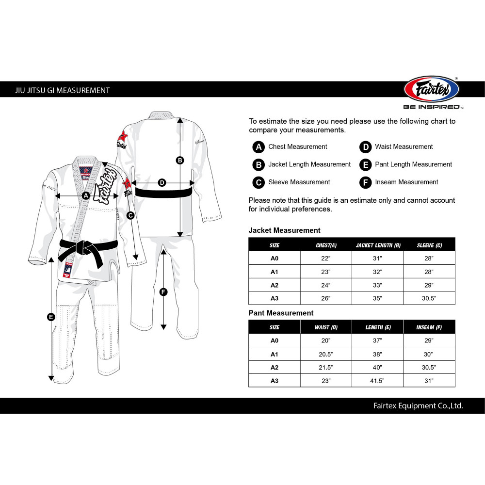 Кимоно/Ги BJJ Fairtex Treeburam Черное