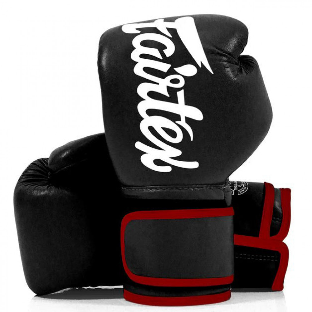 Боксерские перчатки Fairtex BGV14 Черно/Белые
