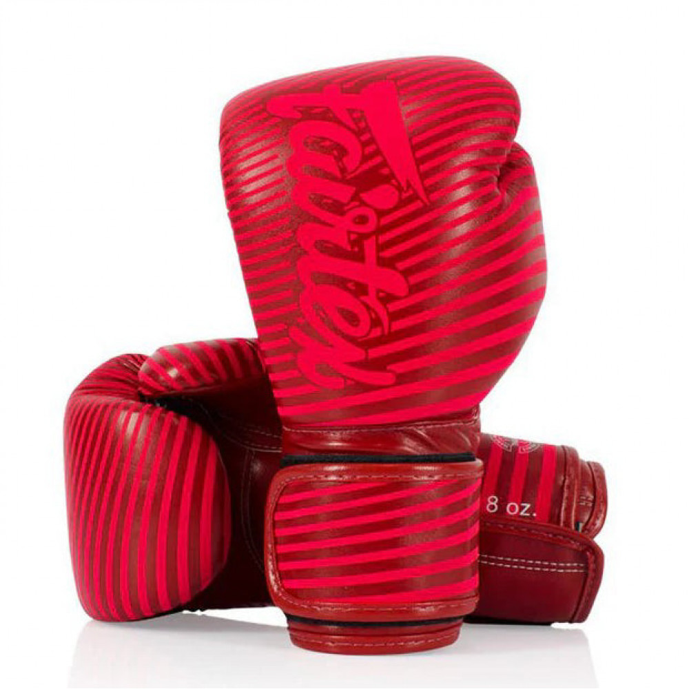 Боксерские перчатки Fairtex BGV14 Minimalism Красные