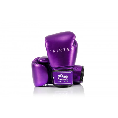 Боксерские перчатки Fairtex BGV22 Metalic Фиолетовые