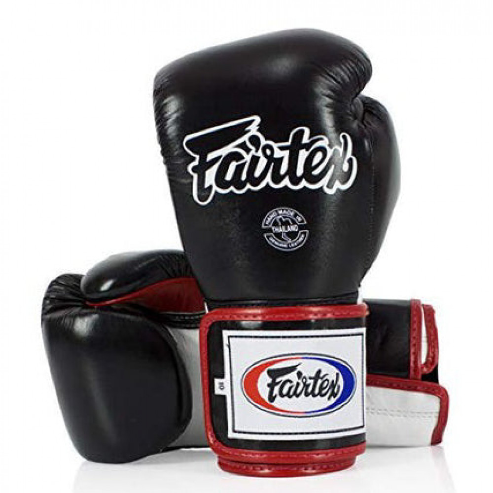 Перчатки Боксерские Fairtex BGV5 Черно- бело- красные