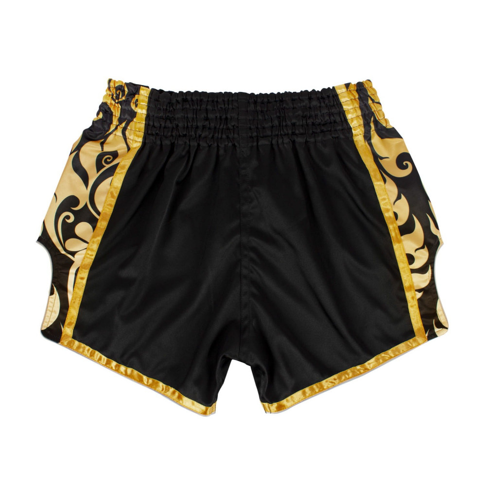 Шорты для Muay Thai Fairtex BSG1 Glory Черно-золотые
