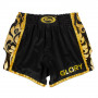 Шорты для Muay Thai Fairtex BSG1 Glory Черно-золотые